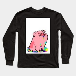 Trippy Pig Long Sleeve T-Shirt